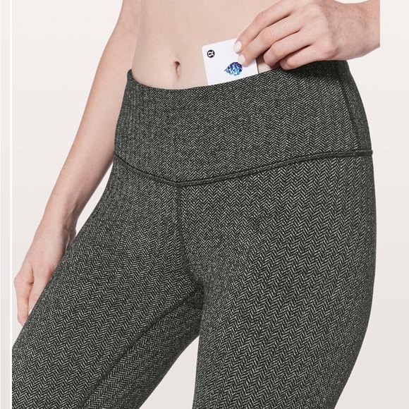 Lululemon Wunder Under Low-Rise Tight 28"
Herringbone Heathered Black - Picture 2 of 8
